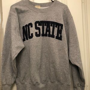 NCSU grey sweatshirt